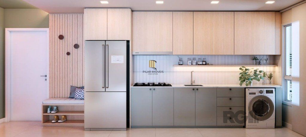 Apartamento 2 dormitórios no bairro Praia da Cal