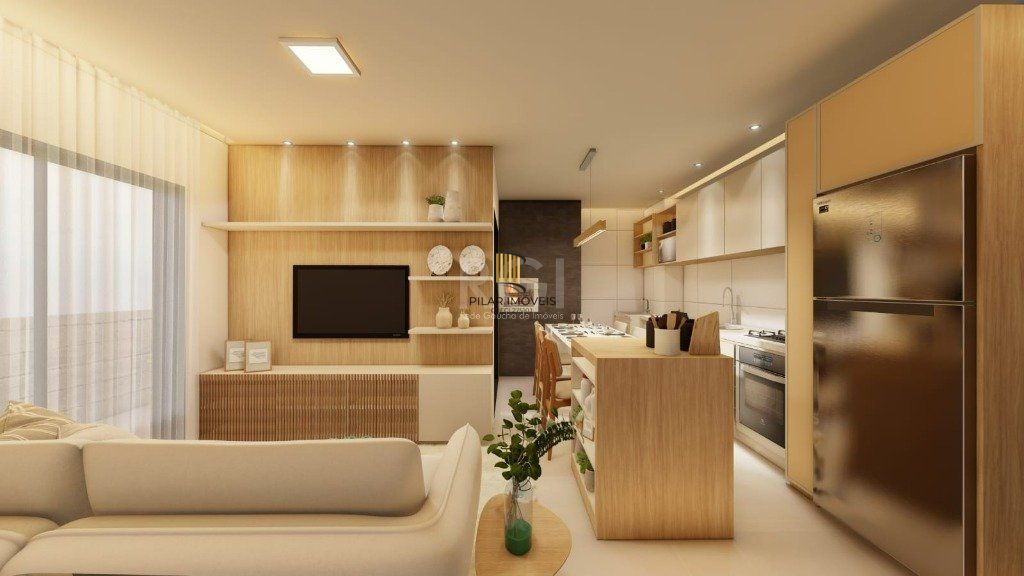 Apartamento 2 dormitórios no bairro Centro