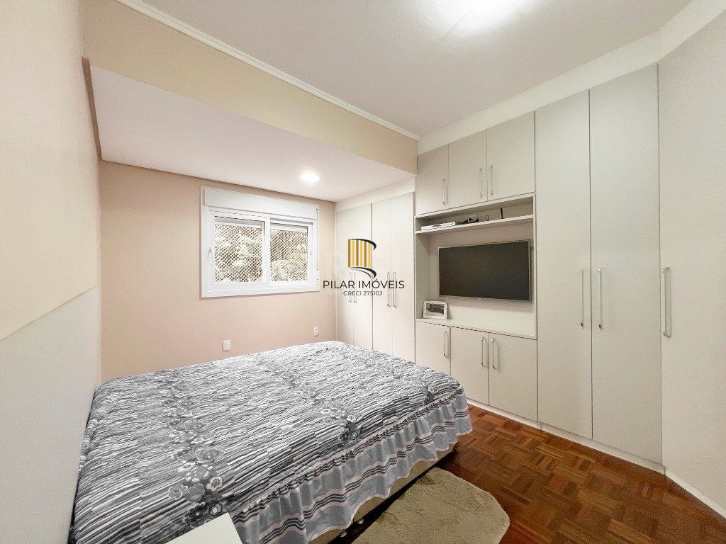 Apartamento 85m² - 3 dormitórios, sacada, churrasqueira no bairro Cidade Baixa