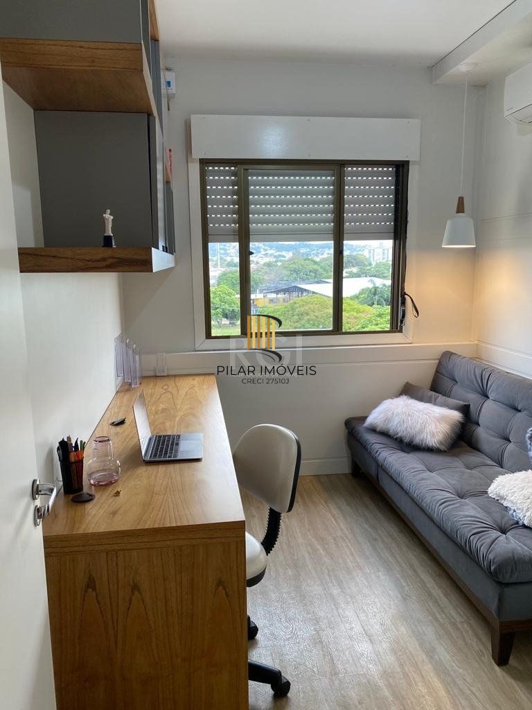 Excelente apartamento mobiliado de 2 dormitórios e 1 vaga de garagem