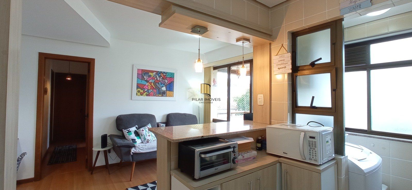 Apartamento com 2 quartos, 2 vagas e 57.37m²