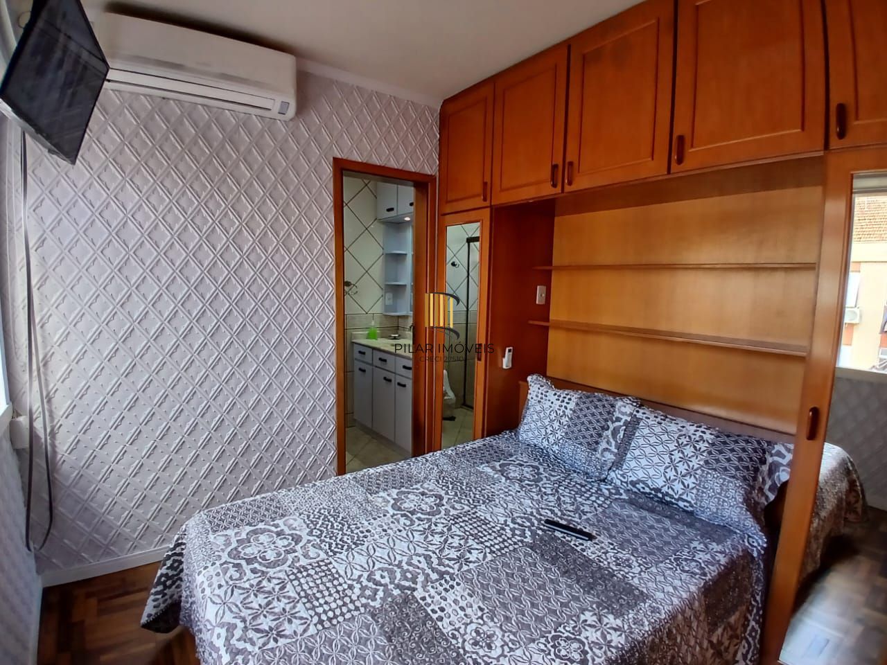 Apartamento de 01 dormitorio mobiliado na bairro passo daa reia - Porto Alegre /RS.
