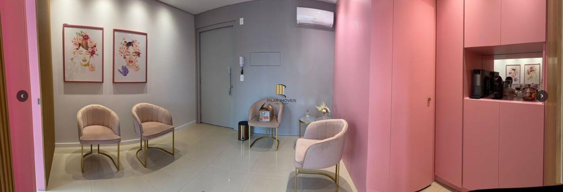 Sala comercial 36m² com vaga rotativa no Doc Santana