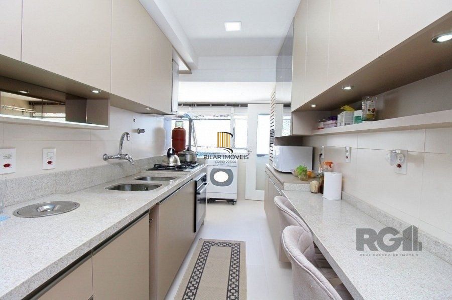 Excelente apartamento de 109,37m² com 3 dormitórios e 1 vaga de garagem.
