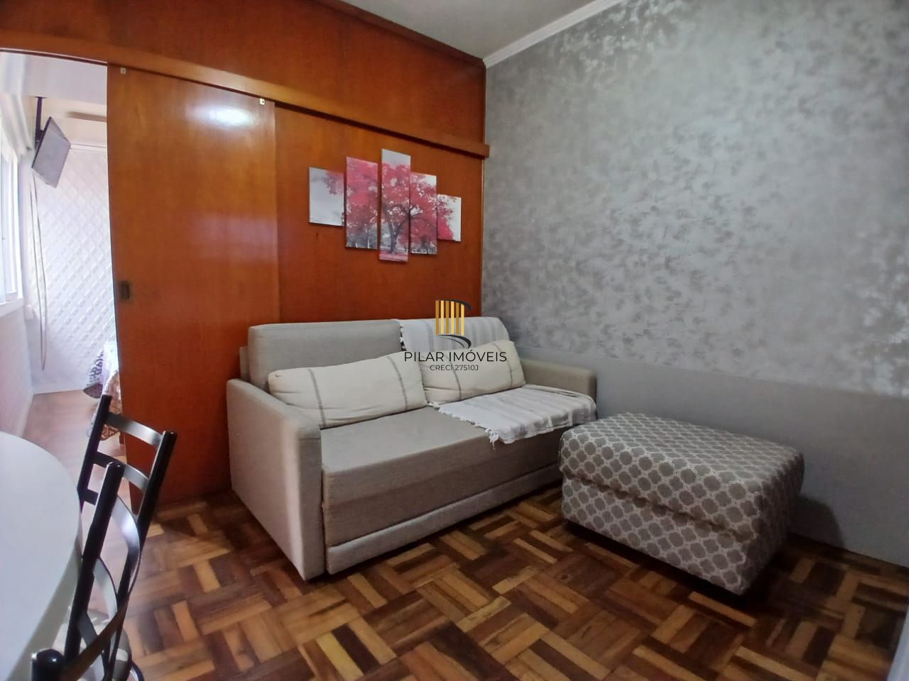 Apartamento de 01 dormitorio mobiliado na bairro passo daa reia - Porto Alegre /RS.