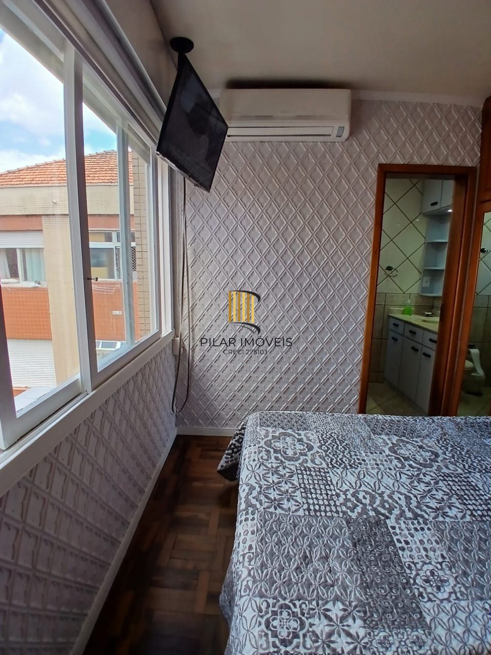 Apartamento de 01 dormitorio mobiliado na bairro passo daa reia - Porto Alegre /RS.