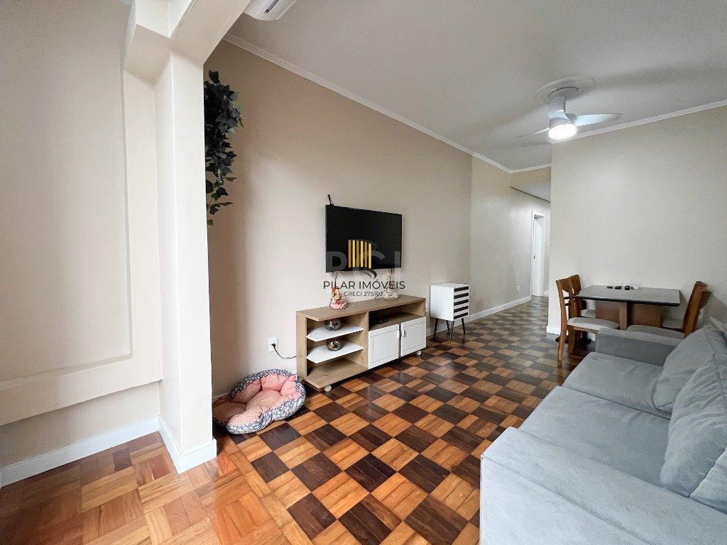 Apartamento 85m² - 3 dormitórios, sacada, churrasqueira no bairro Cidade Baixa