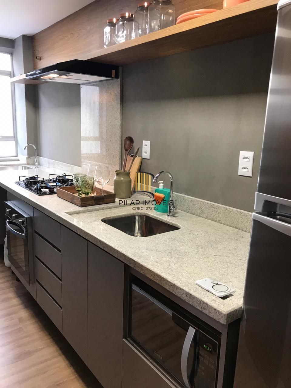 Apartamento à venda com 68m², 1 quarto e sem vaga