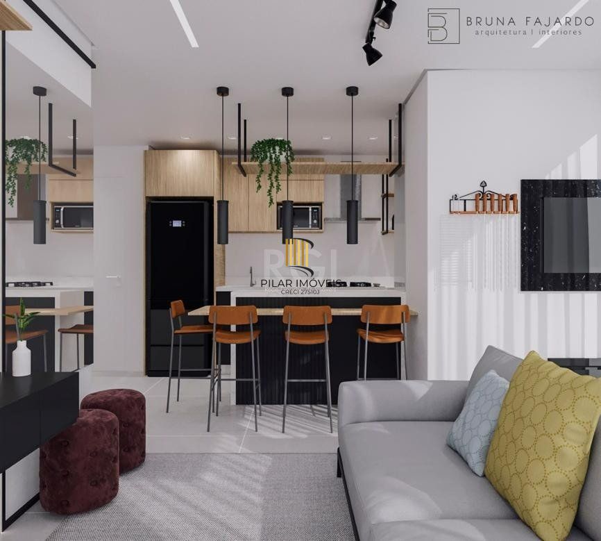 Apartamento 2 dormitórios no bairro Praia da Cal
