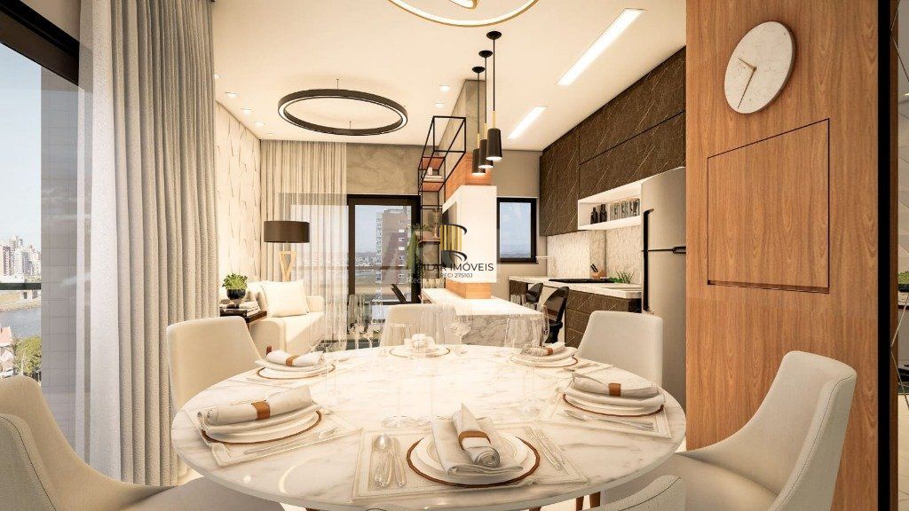 Apartamento para Venda - 81.04m², 2 dormitórios, sendo 1 suites, 1 vaga - Centro