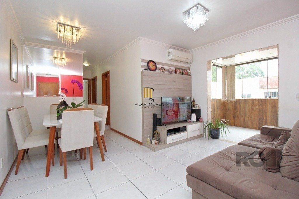 Excelente apartamento de 83m² com 3 dormitórios e 2 vagas. - Pilar Imóveis
