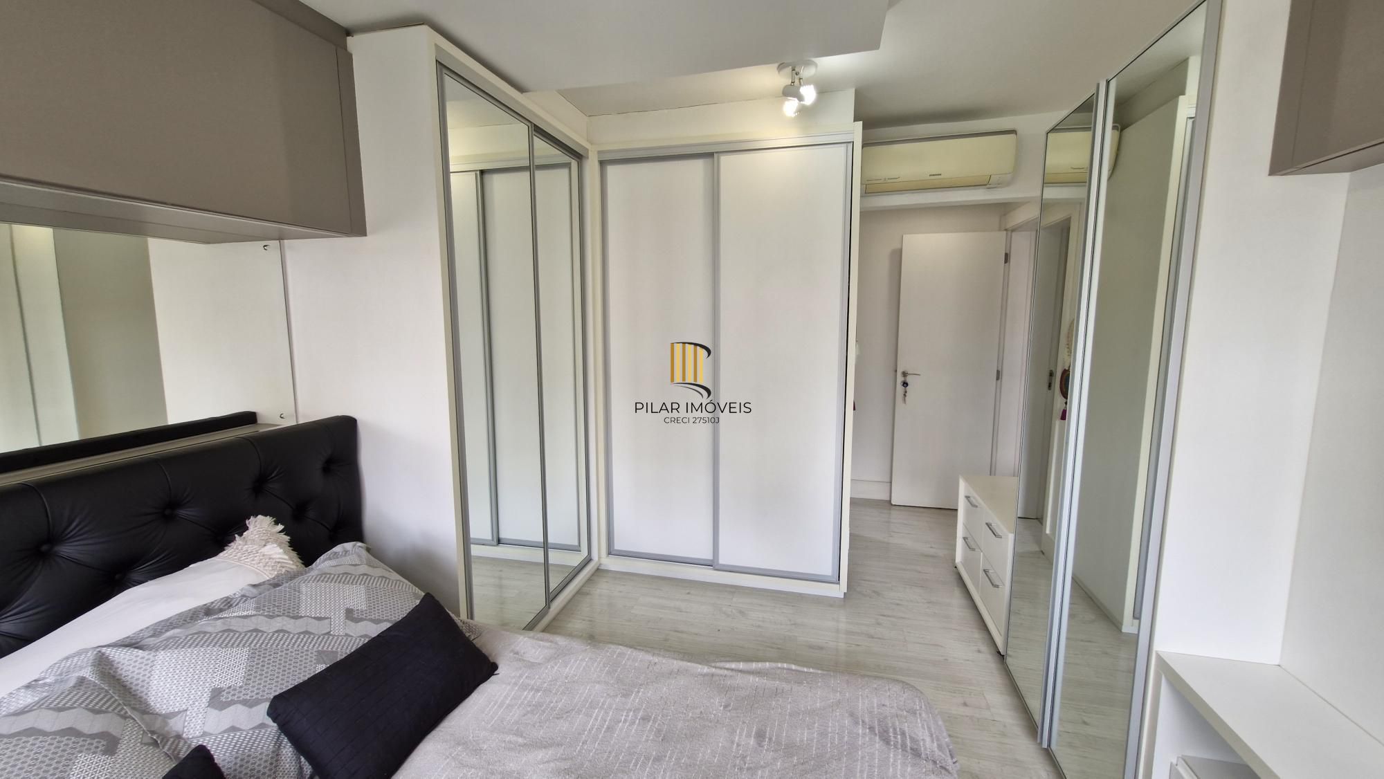Apartamento mobiliado no Central Parque, 3 dormitorios sendo 1 suíte, banheiro social, lavabo, 114,00m² área privativa, 2 garagens