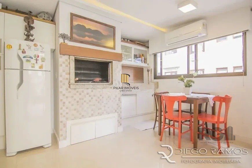 Cobertura à venda com 1 quarto 102 m²  Mobiliado Alto Padrão Rua Dario Pederneiras, Petrópolis, Porto Alegre
