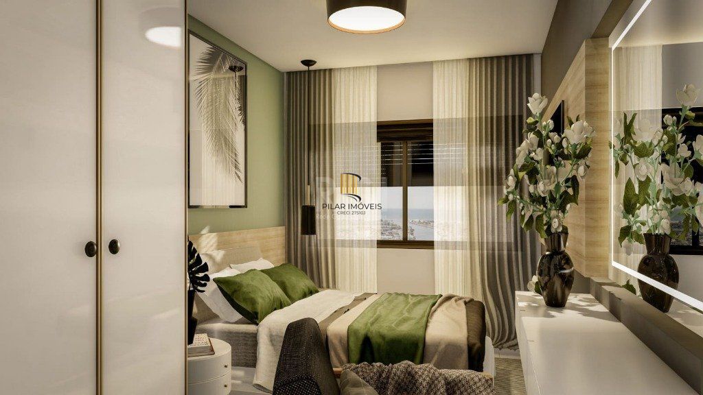 Apartamento para Venda - 81.04m², 2 dormitórios, sendo 1 suites, 1 vaga - Centro