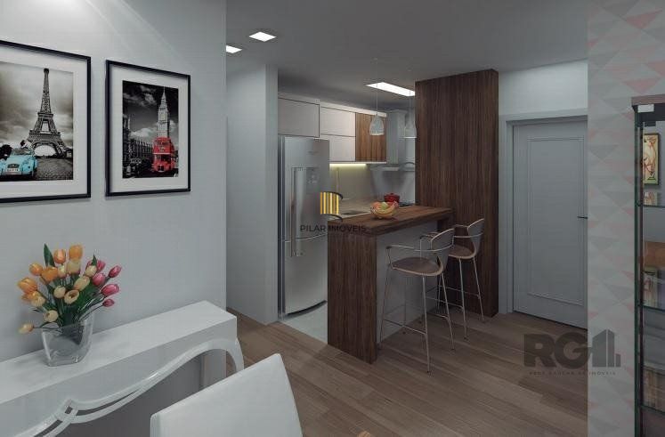 Apartamento 2 dormitórios no bairro Centro