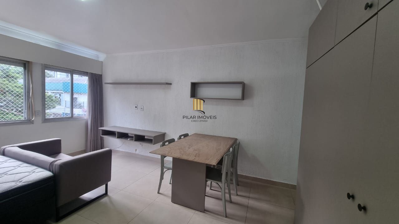 Apartamento studio completamente mobiliado, condomínio baixo, Bairro Auxiliadora