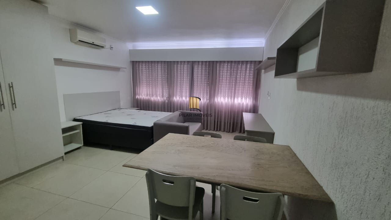 Apartamento studio completamente mobiliado, condomínio baixo, Bairro Auxiliadora