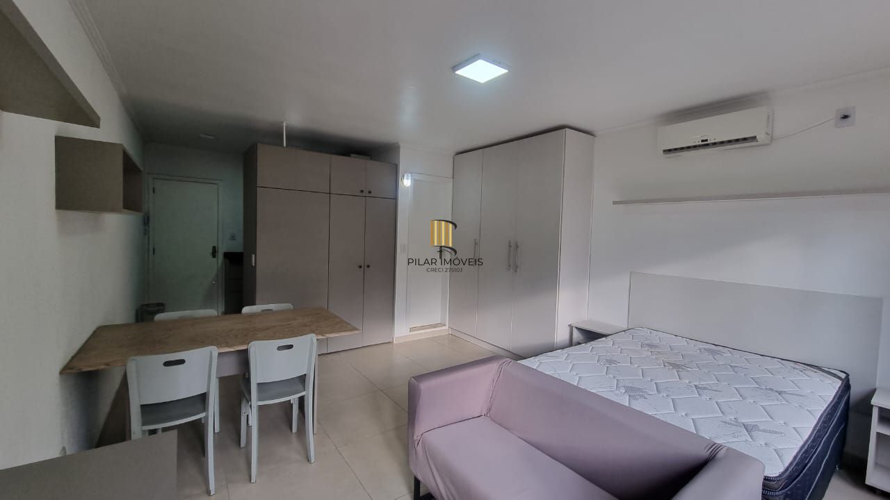 Apartamento studio completamente mobiliado, condomínio baixo, Bairro Auxiliadora