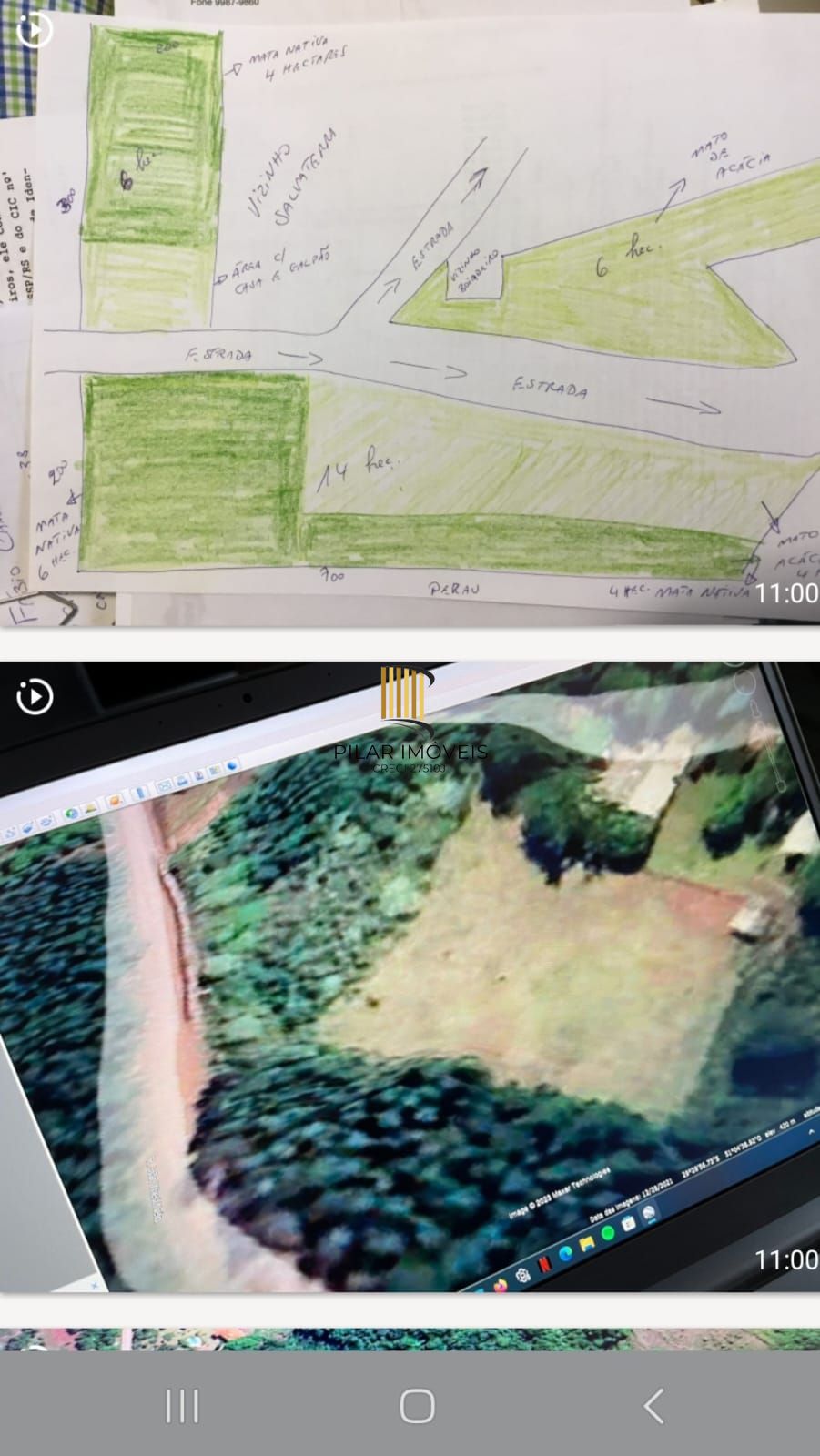 Sítio 26 hectares com toda infra em Morro Reuter