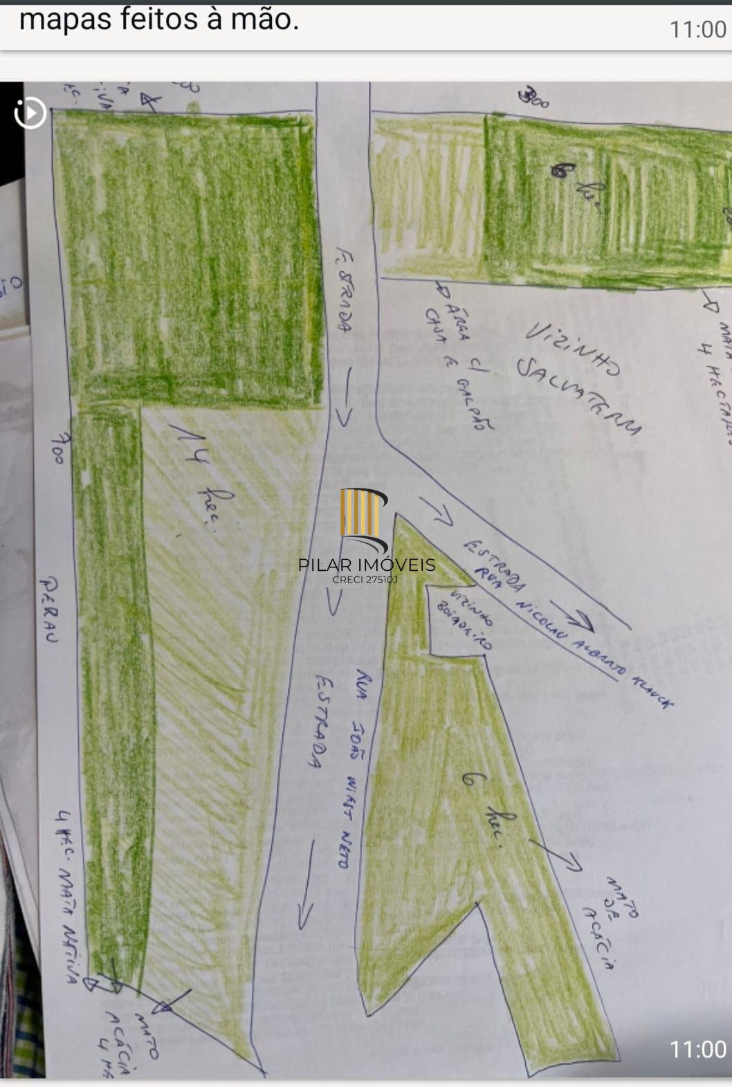 Sítio 26 hectares com toda infra em Morro Reuter