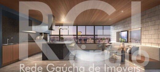Apartamento  novo, 2 quartos, suite, churrasqueira, lavabo, 1  vaga, na cidade baixa!