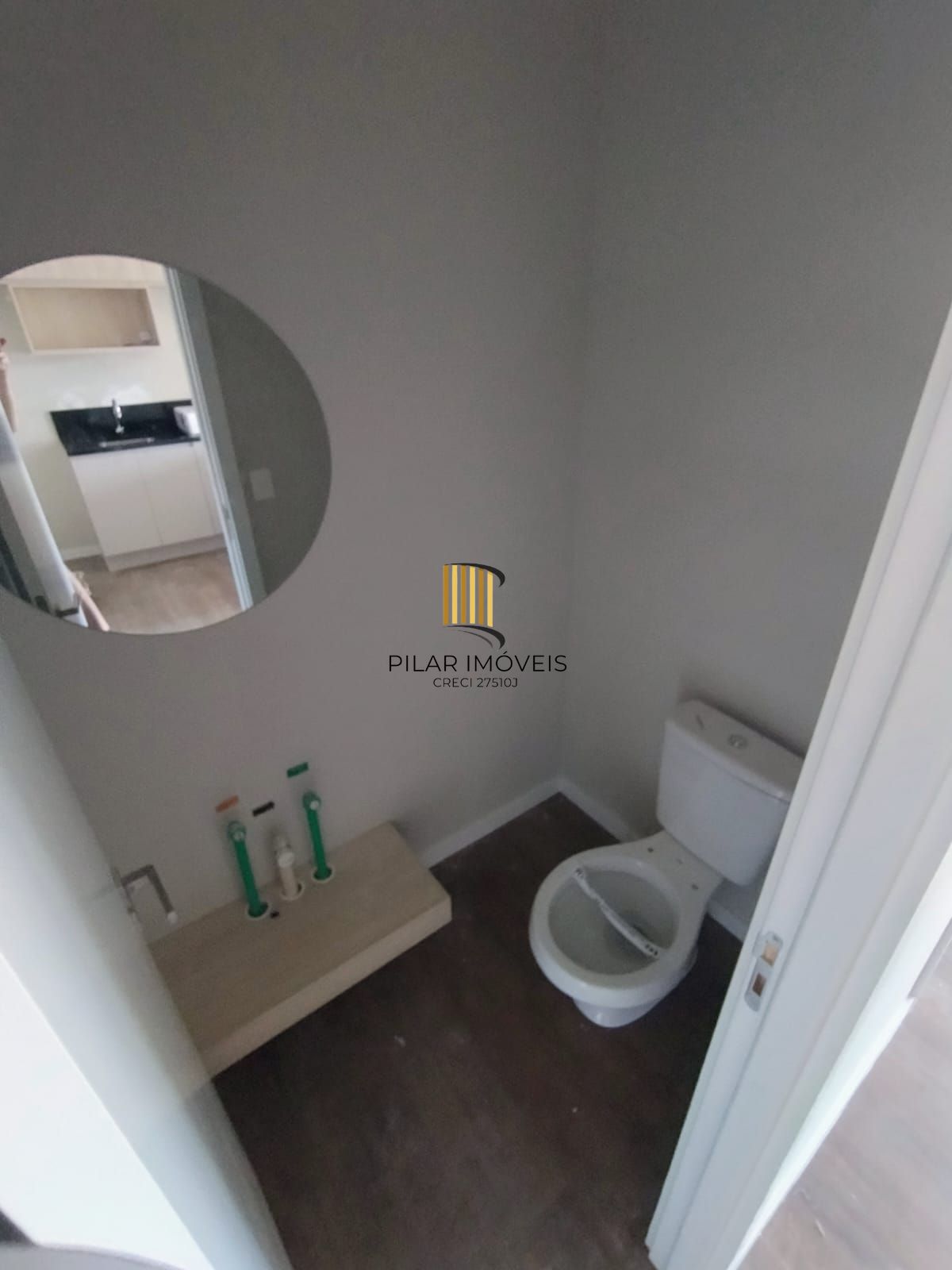 Apartamento 1 quarto novo com garagem na Cidade Baixa