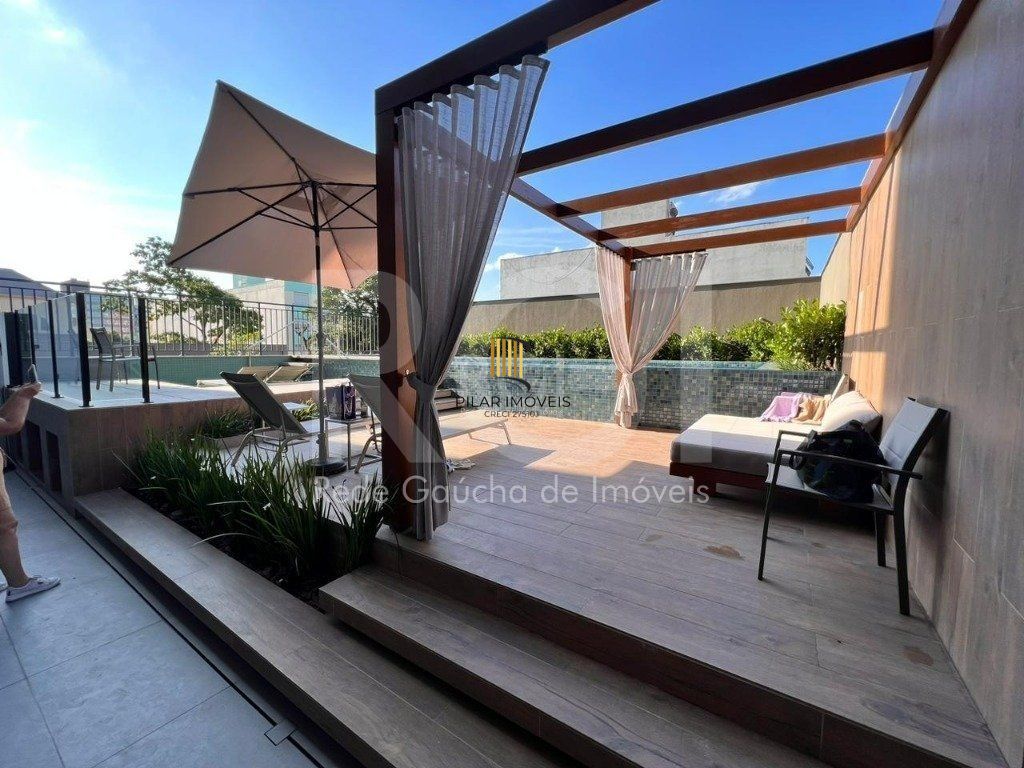 Apartamento novo com 3 dormitórios,churrasqueira,vista ,vaga