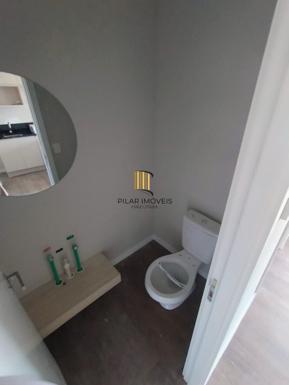 Apartamento 1 quarto novo com garagem na Cidade Baixa