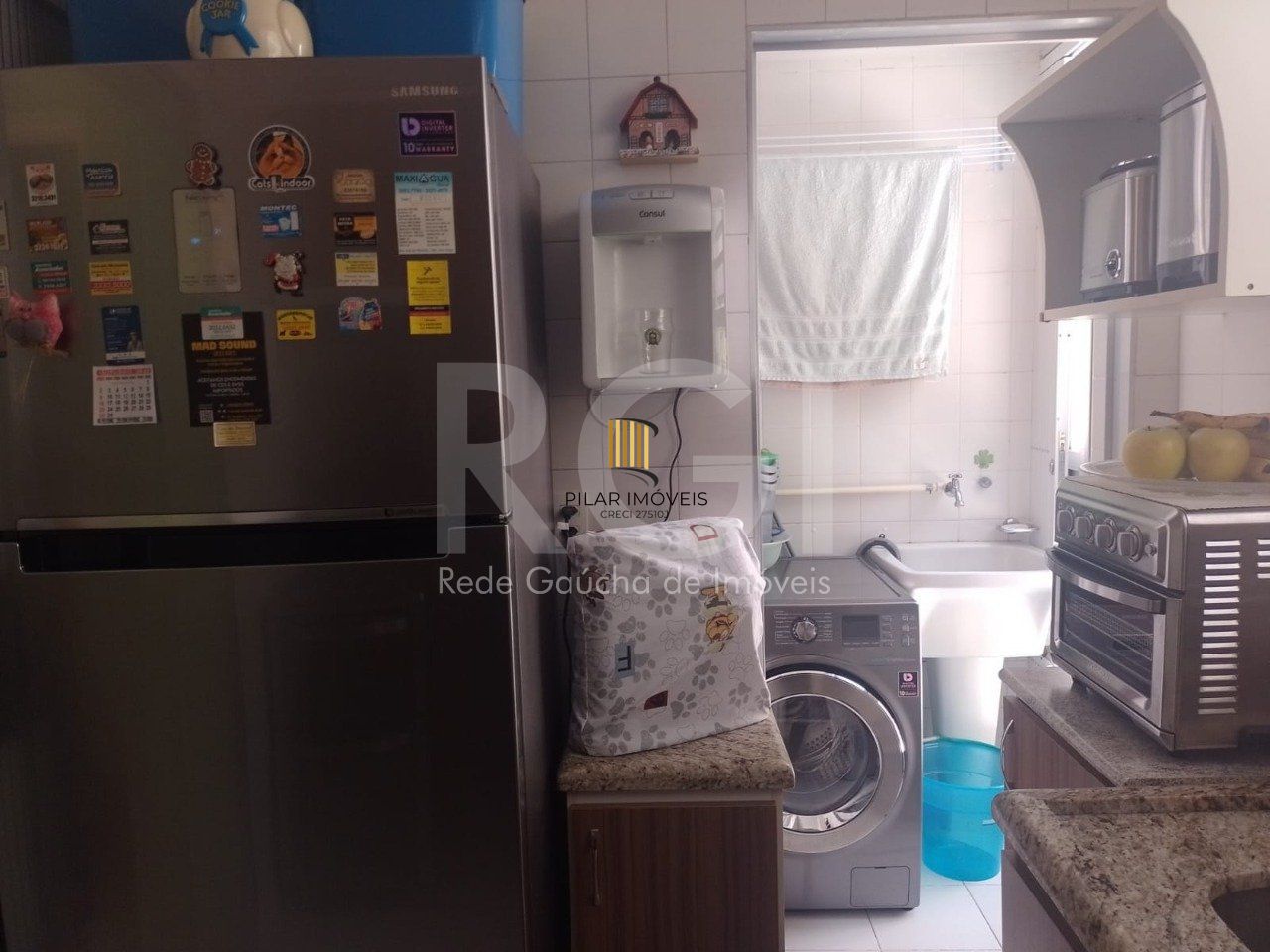 Apartamento Térreo, desocupado, 1 quarto com 2 pátios !