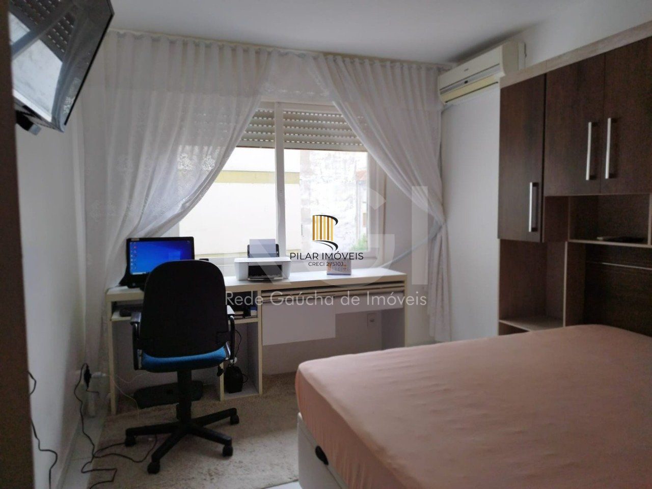 Apartamento de 1 dormitório com elevador,sol da manha