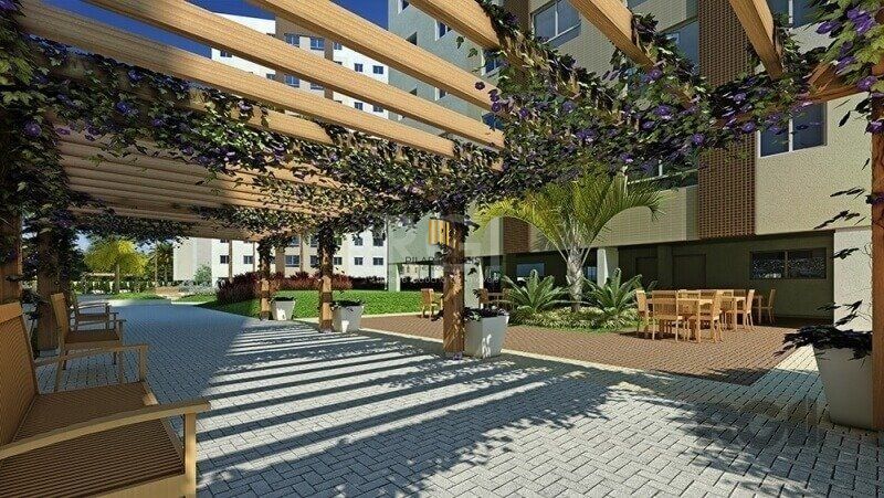 Apartamento para Venda - 60.61m², 2 dormitórios, sendo 1 suites, 1 vaga - Marechal Rondon