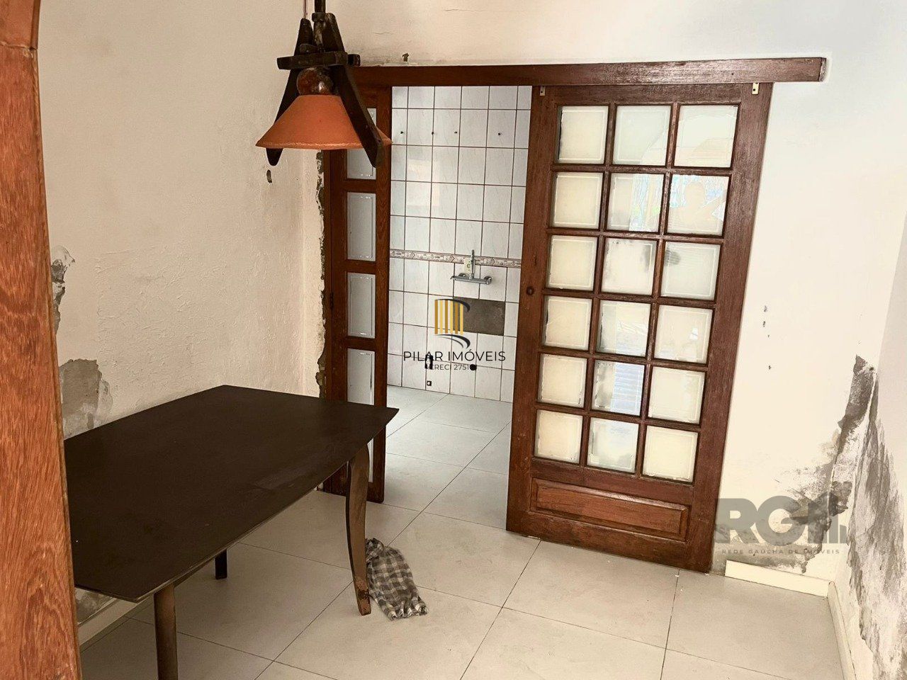 Apartamento terreo na Praia de Belas, com patio privativo