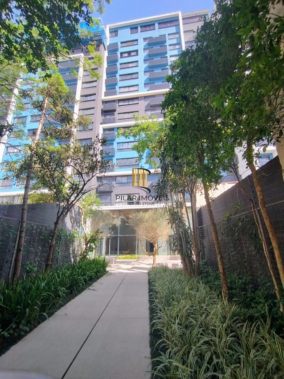 Apartamento 1 quarto novo com garagem na Cidade Baixa