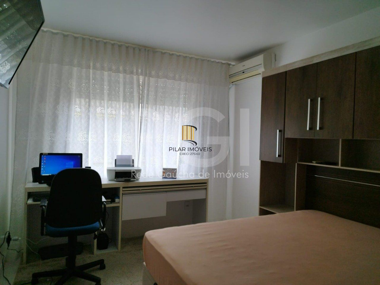 Apartamento de 1 dormitório com elevador,sol da manha