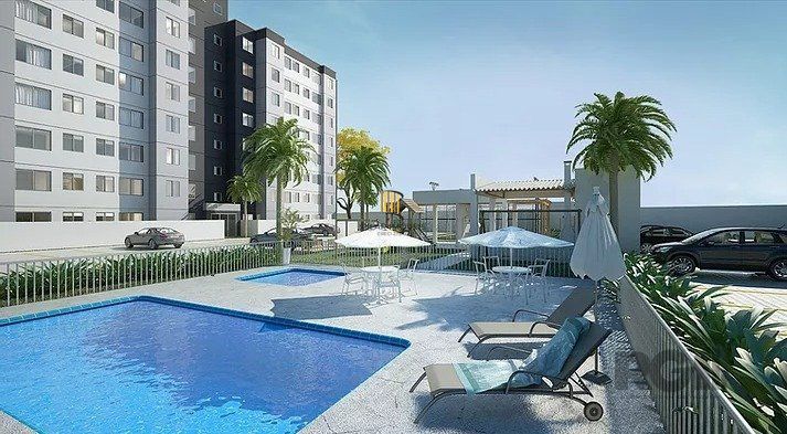 Apartamento 2 dormitórios no bairro Morro Santana