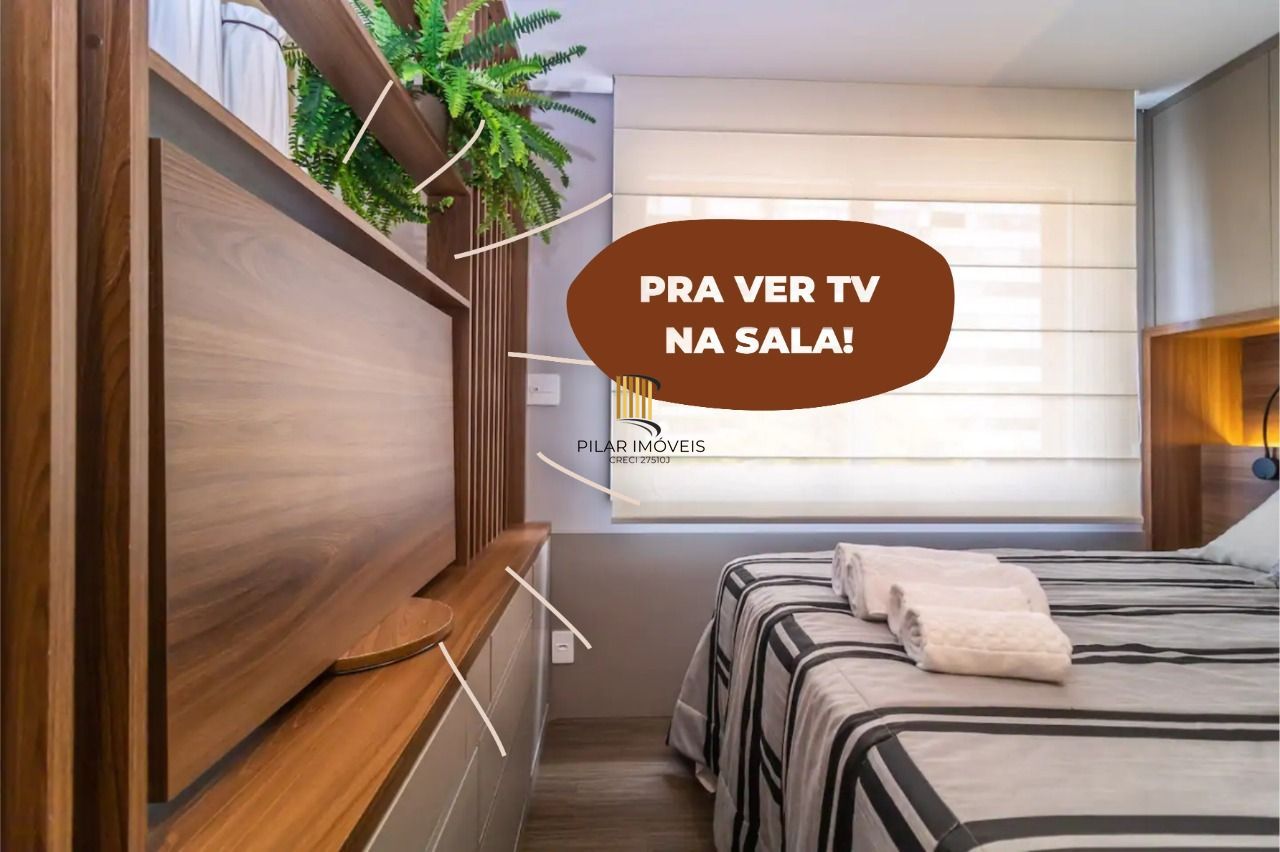 Studio totalmente mobiliado na Cidade Baixa