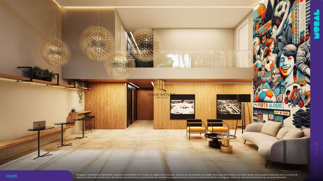 Studio 1 dormitório no bairro Bom Fim