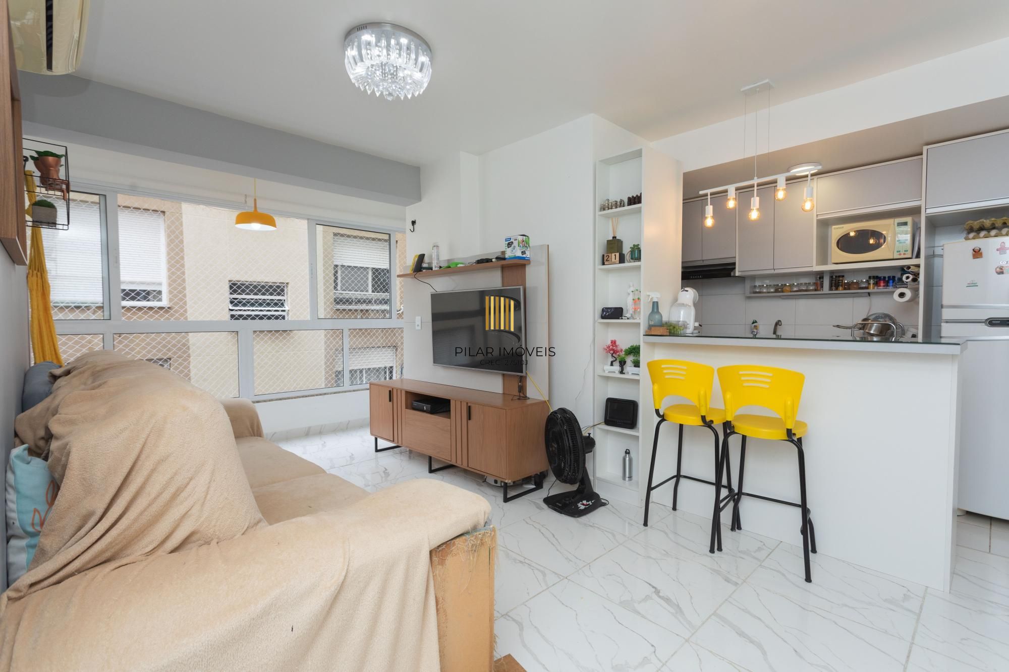 Apartamento de 3 dormitórios com suíte e garagem dupla no bairro Santana - Pilar Imóveis