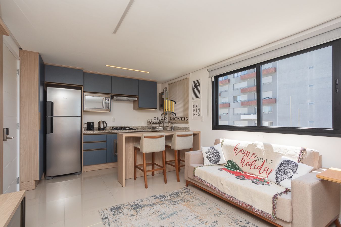 Studio mobiliado à venda no The Park – junto ao Parque da Redenção - Pilar Imóveis