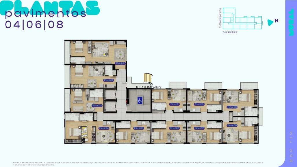 Studio 1 dormitório no bairro Bom Fim