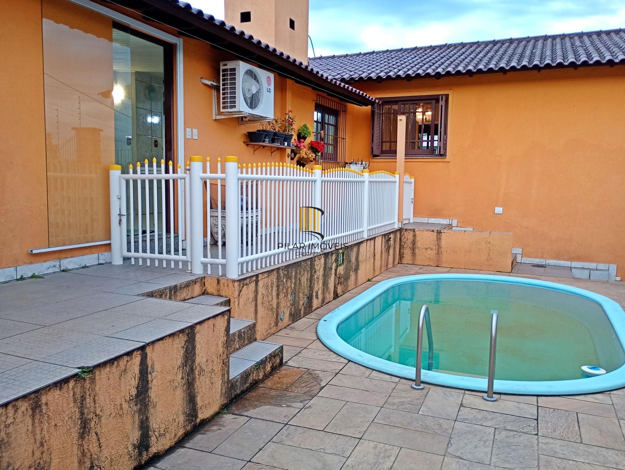 Casa Jardim krahe Viamão 3 dormitórios com piscina.