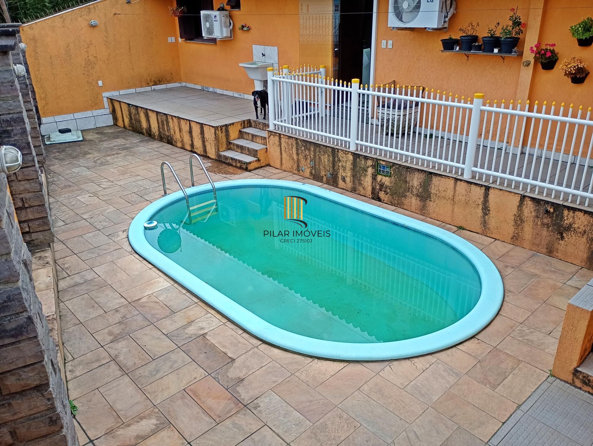 Casa Jardim krahe Viamão 3 dormitórios com piscina.