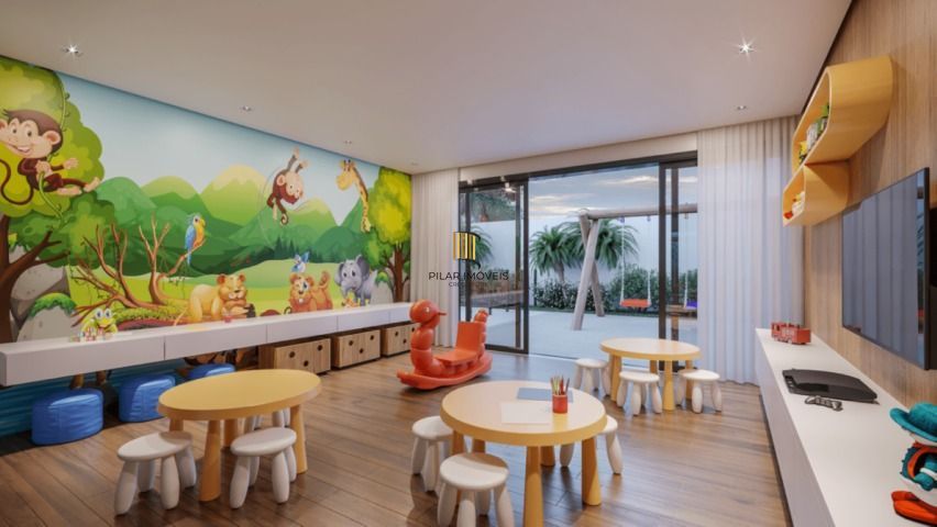 APARTAMENTO 2 D (um suíte) 80,45m² - 1 vaga simples descoberta- MENINO DEUS