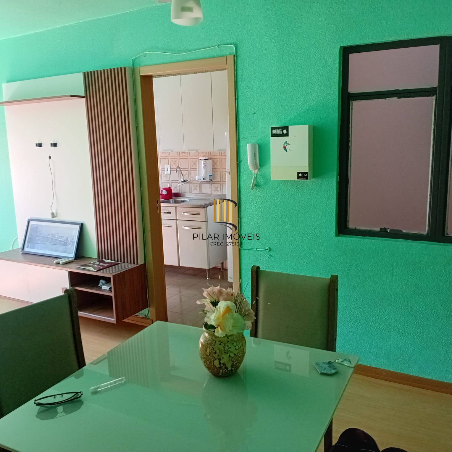 Apartamento 1 dormitório mobiliado .