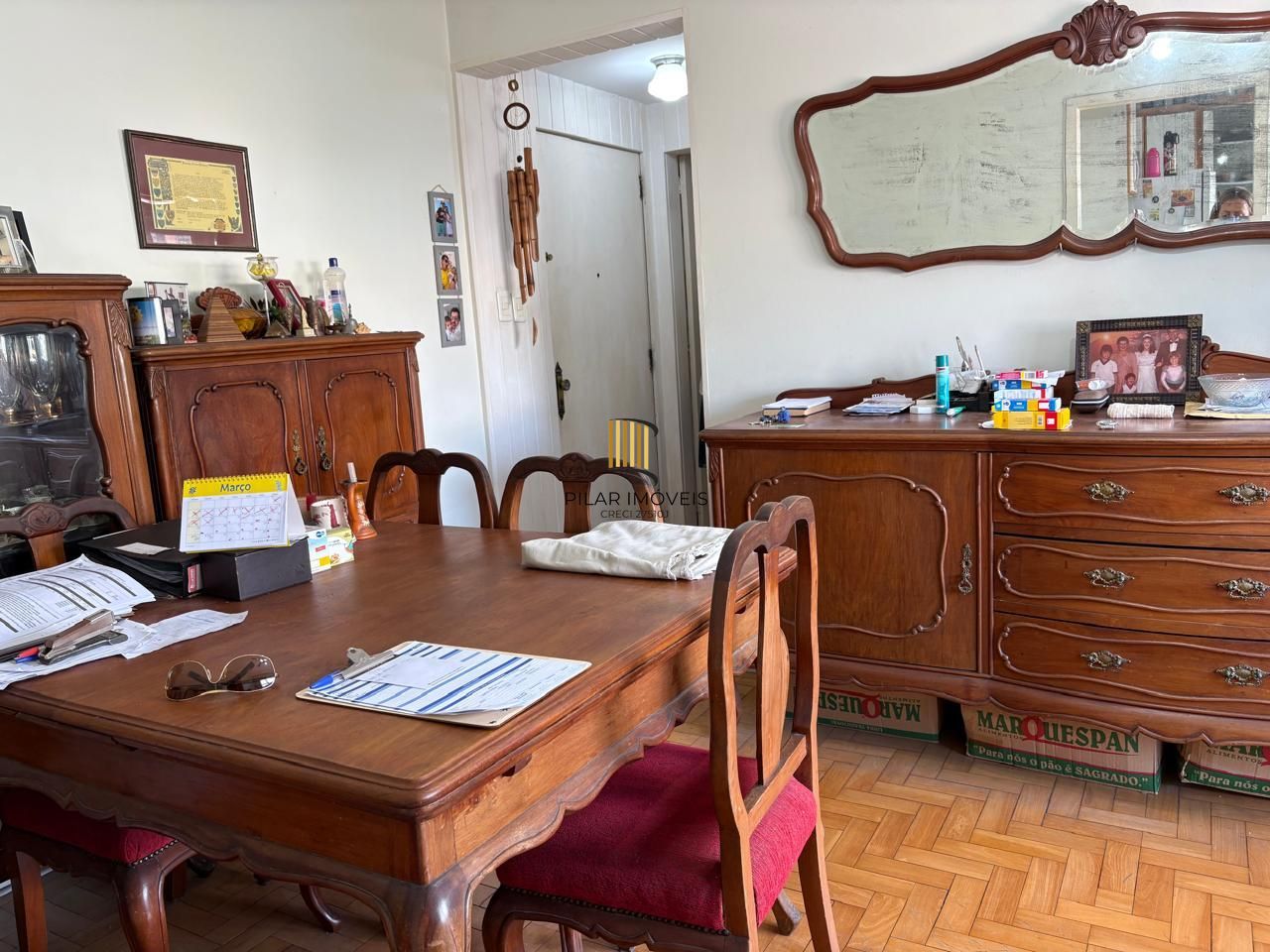 Apartamento amplo no bairro Menino Deus 60,68m², 2 dormitórios