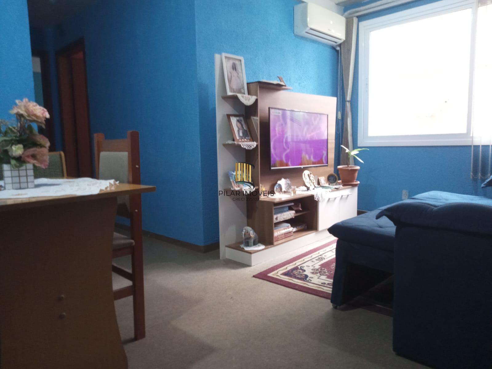 Apartamento dois dormitórios térreo com uma vaga escriturada