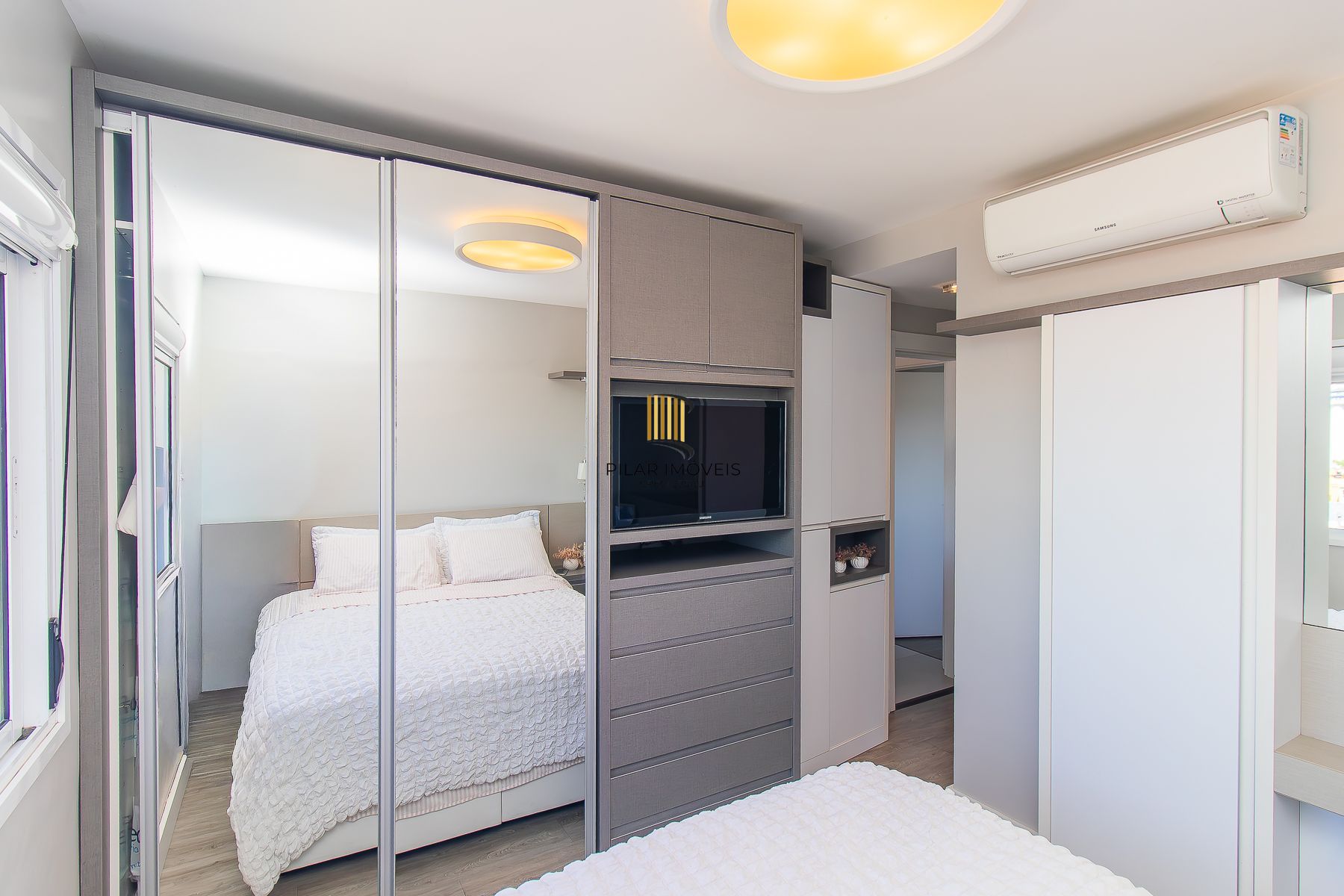 Apartamento 2 dorms, 1  suite e 1 vaga.