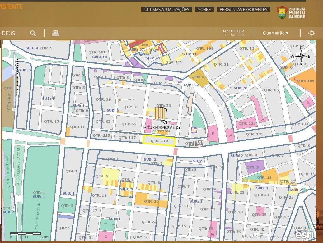 terreno a venda no Menino Deus