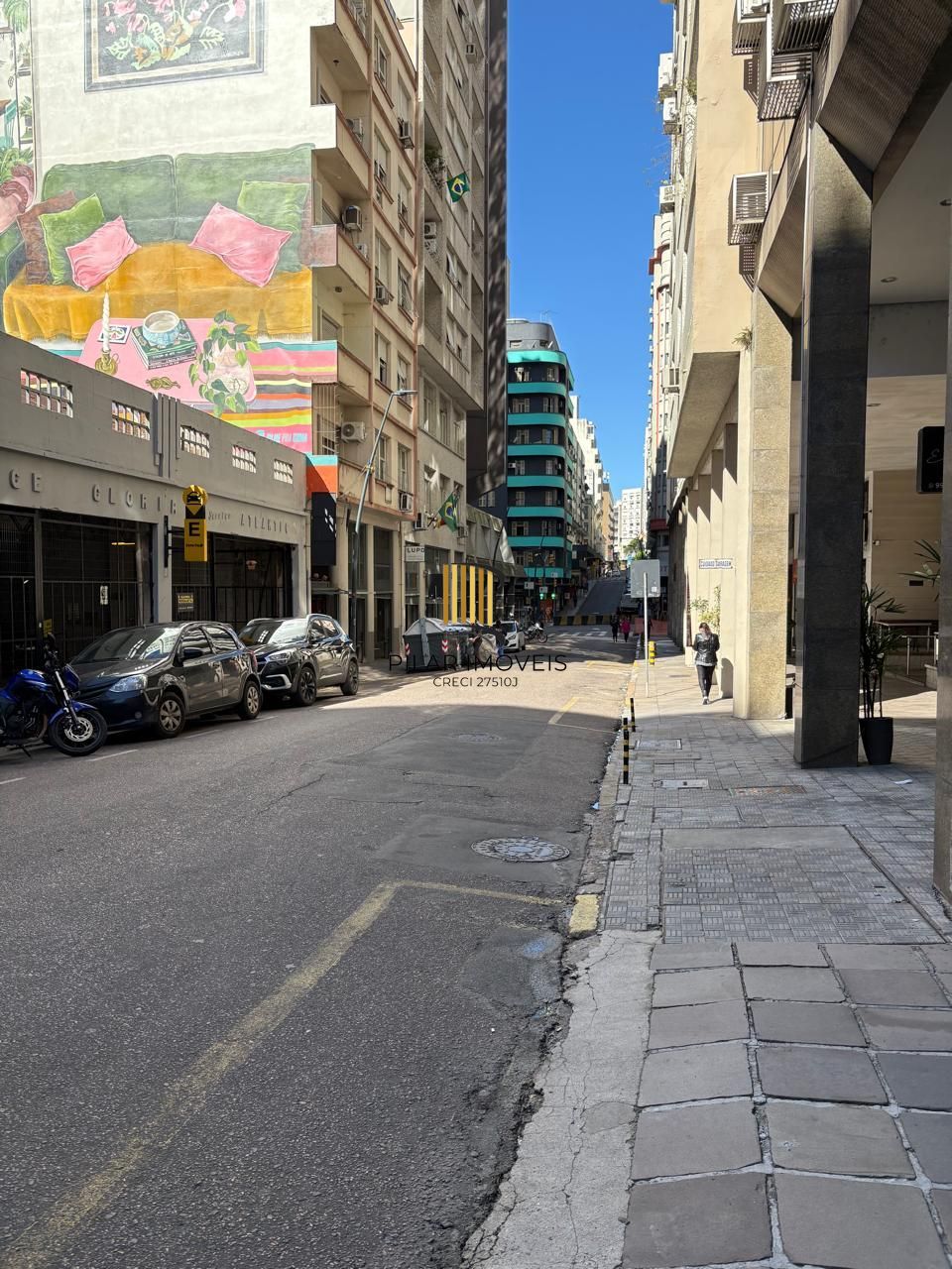 Sala comercial 26,73m² no centro de Porto Alegre