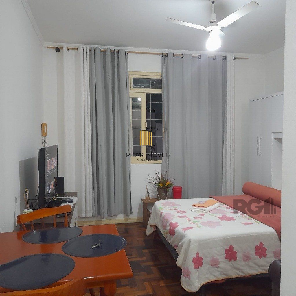 Apartamento JK para Venda - 26.38 m², 01 dormitório, Menino Deus - Pilar Imóveis